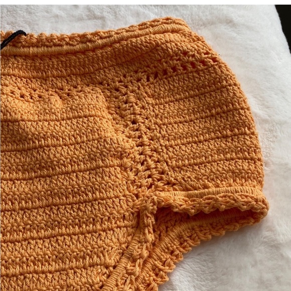 ⭐️NWT⭐️ She Made Me The Essential Handmade Crochet Bikini Bottoms - Size: M - Picture 5 of 10